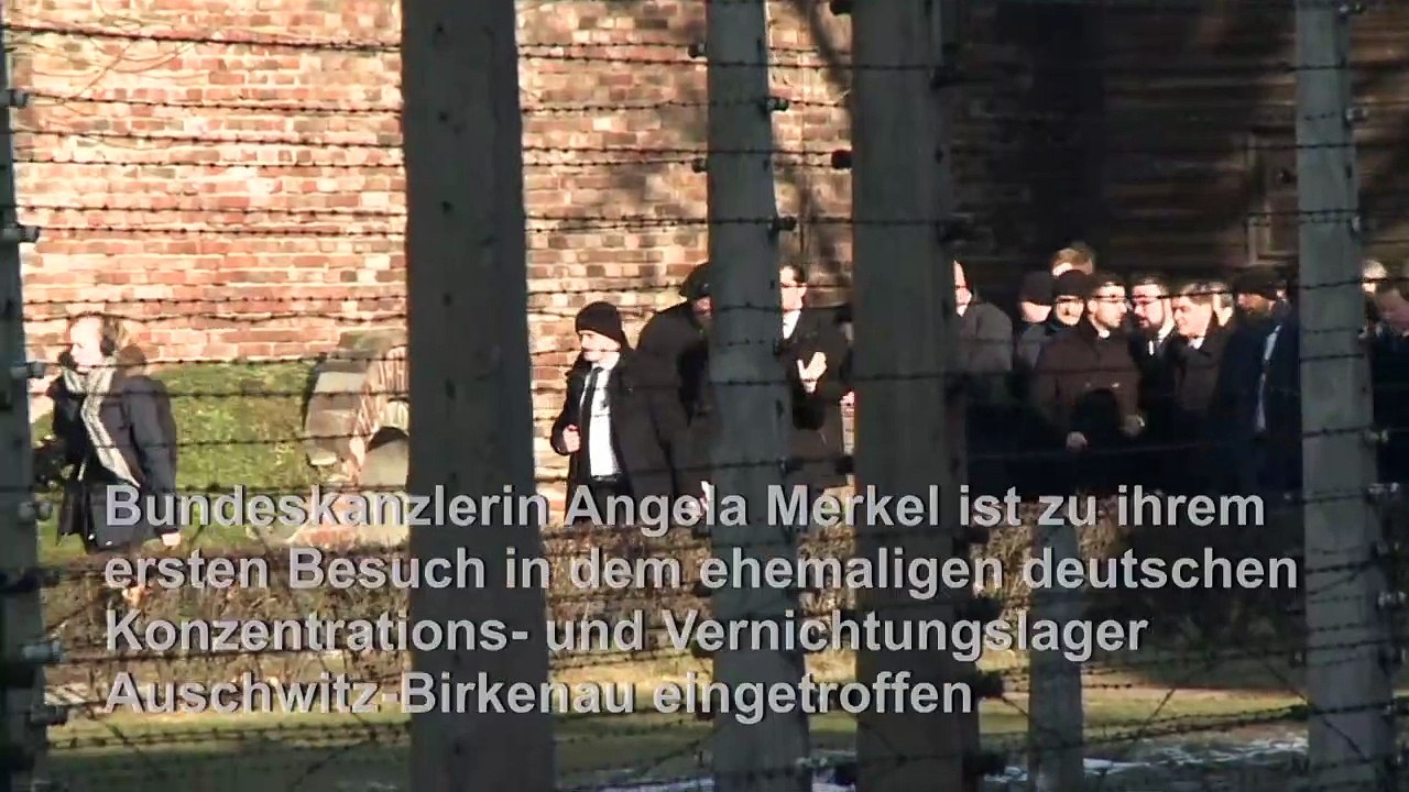 Merkel besucht zum ersten Mal KZ-Gedenkstätte Auschwitz
