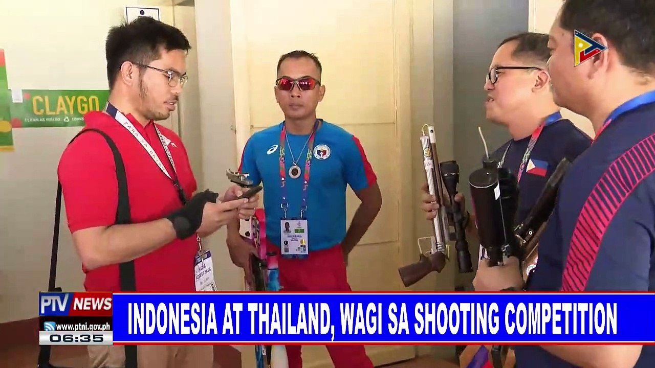 PHL Shooting team, masaya sa nkaranasan sa shooting event ng SEAG