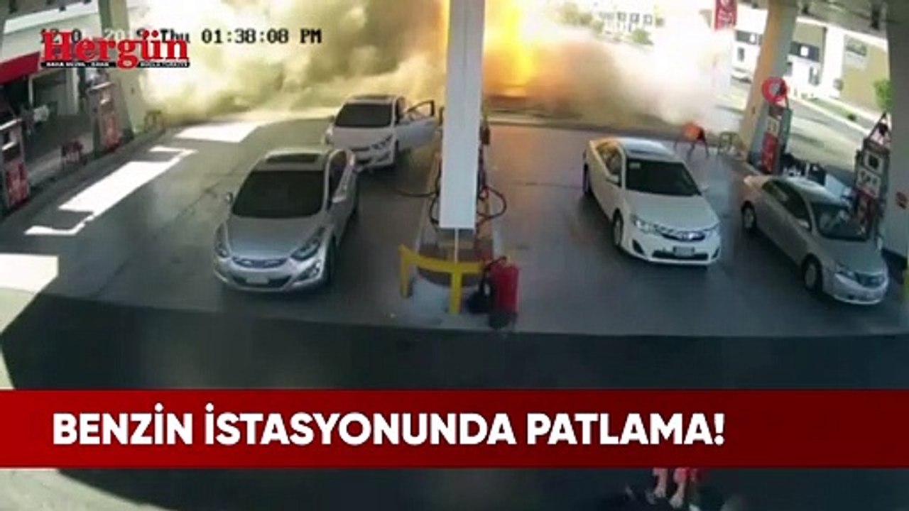 Medine'de benzin istasyonunda patlama