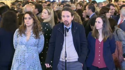 Iglesias, sobre la investidura: "Si tiene que ser en enero, que sea"