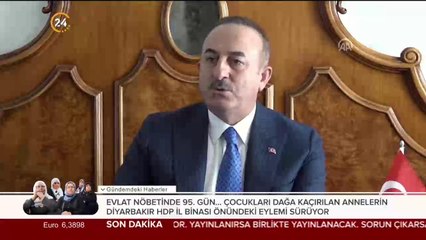 #CANLI Dışişleri Bakanı Çavuşoğlu konuşuyor