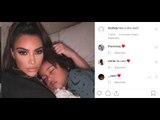 Kim Kardashian poste une adorable photo pour les 4 ans de Saint