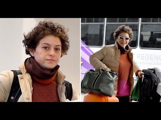 Brad Pitt nowhere to be seen as Alia Shawkat flies out of LA amid dating rumours