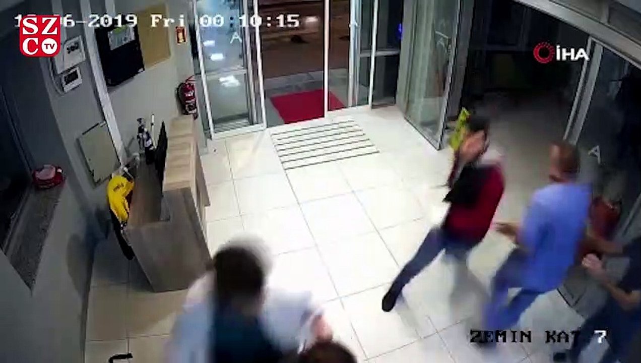 Hastane çalışanı bıçaklı saldırıya uğradı