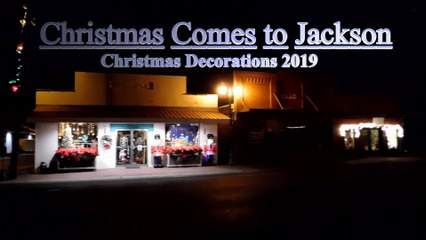 Christmas Comes to Jackson - Christmas Decorations 2019