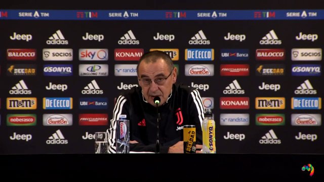 Conferenze stampa Maurizio Sarri Pre Lazio - Juventus 2019 HD
