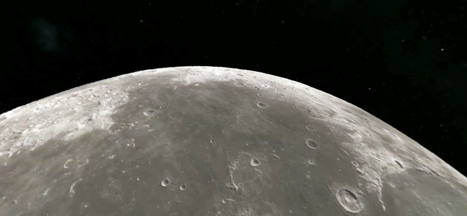 SPACE AND TIME - MOON SURFACE HD 1080p