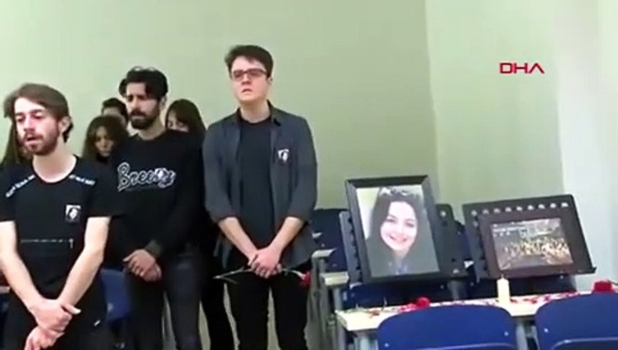 Sınıf arkadaşları Ceren'i en sevdiği şarkılarla andı