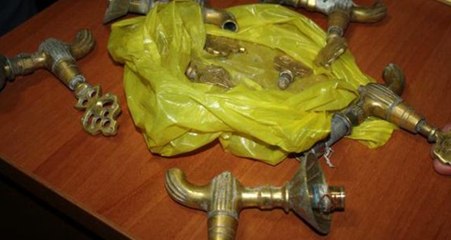 Cami musluklarını çalan şüpheli güvenlik kamerasına takıldıktan sonra yakalandı