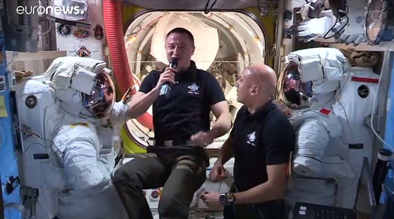 Astronaut an Bord der ISS: "Wir recyceln unseren Urin"