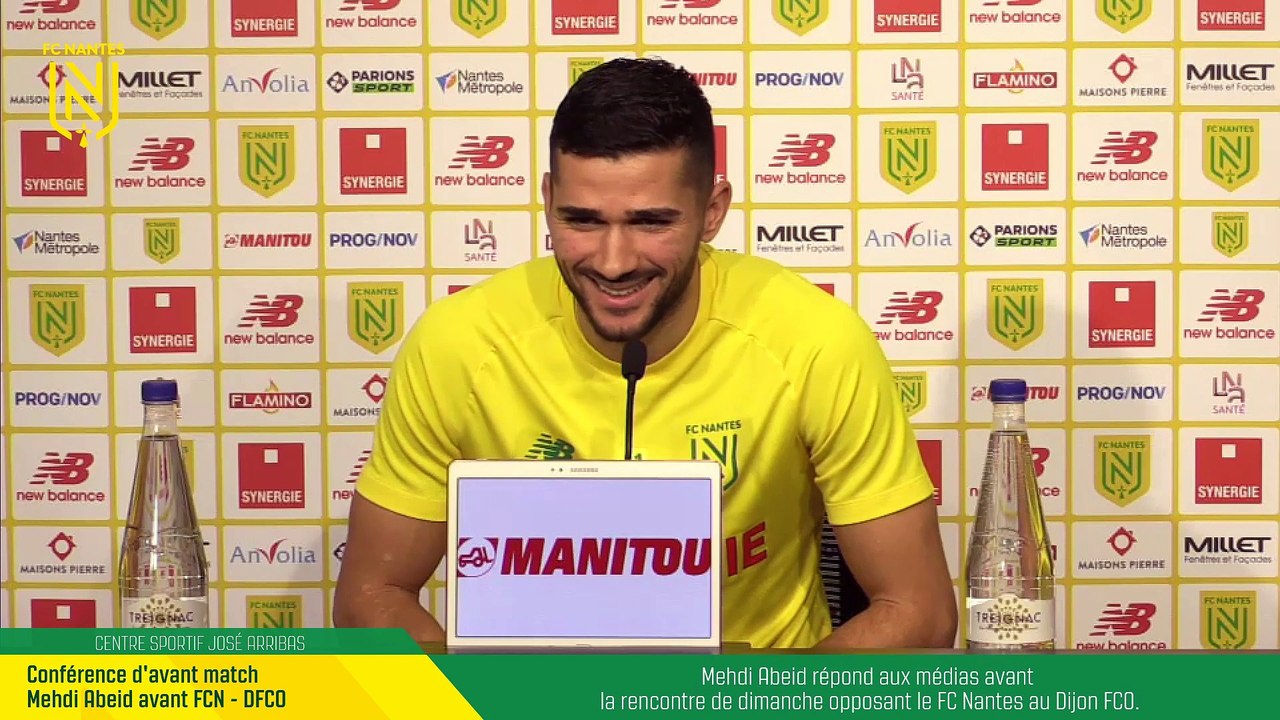 Replay : Mehdi Abeid avant match FCN-DFCO