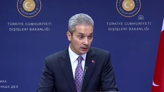Dışişleri Bakanlığı Sözcüsü Aksoy - Cenevre'deki Suriye Anayasa Komitesi toplantıları