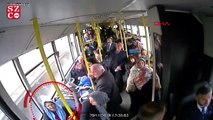 Fenalaşan yolcuya müdahale eden otobüs şoförüne ödül