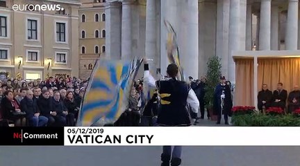 Karácsonyi fényárban úszik a Vatikán