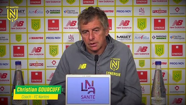 Christian Gourcuff avant FC Nantes - Dijon FCO