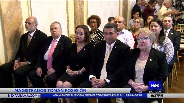 Magistrados toman posesión - Nex Noticias
