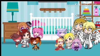 Demon raised by angels|| Gacha life|| Fonyclip