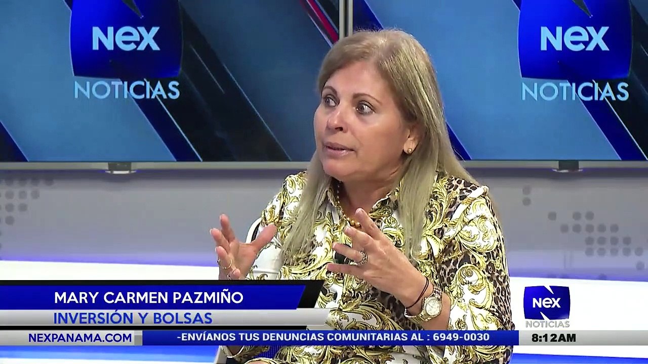 Entrevista a Mary Carmen Pazmiño de inversión bolsas y bienes raíces - Nex Noticias