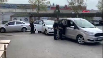Hacizli otomobille gezerken yakalandılar