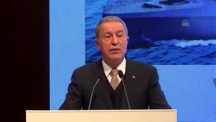Milli Savunma Bakanı Akar, PN MİLGEM İmza Töreni'ne katıldı (2)