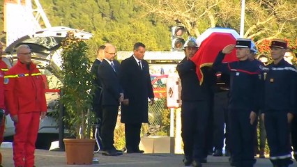 L'hommage rendu à Norbert Savornin dans la caserne de Martigues en vidéo.