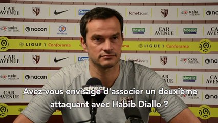 Nice - Metz, la conférence d'avant-match