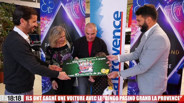Ils ont gagné une voiture grâce au Bingo Pasino Grand La Provence