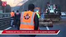 Tomruklar yola döküldü, Bolu Dağı ulaşıma kapandı