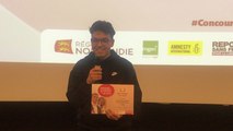 Sofiane Marie, vainqueur de la finale régionale du concours de plaidoiries des lycéens