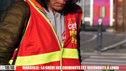 Marseille : la grève des cheminots est reconduite à lundi