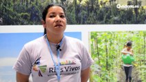 La activista ambiental de Colombia acogida por el sistema de protección catalán