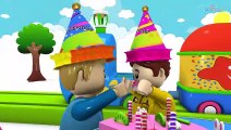 Happy Birthday Toy Factory Cartoon for Kids - Choo Choo Toy Train Cartoon - Trains for Kids