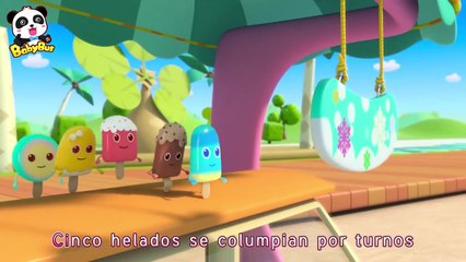 Cinco Helados Se Columpian | Recopilación de Canciones Infantiles | BabyBus Español