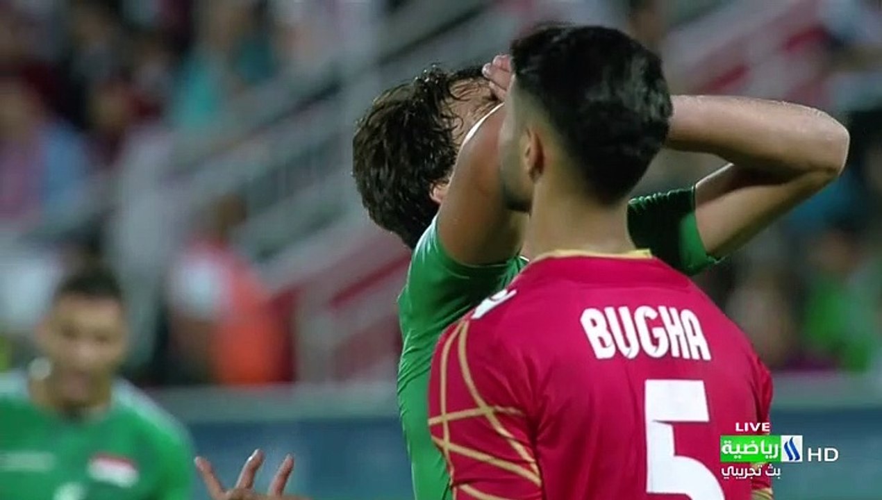 مباراه منتخب العراق ومنتخب البحرين في بطوله الخليج العربي 24 في قطر 5_12_2019 الشوط الثاني