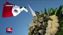 Coahuila rinde homenaje a policías caídos en Villa Unión