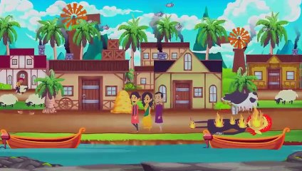 सोना खाने वाली चुड़ैल || Witch Horror Story || Hindi Cartoon Story || Hindi Moral Story