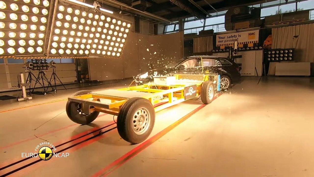 La Skoda Octavia obtient cinq étoiles aux crash-tests Euro NCAP