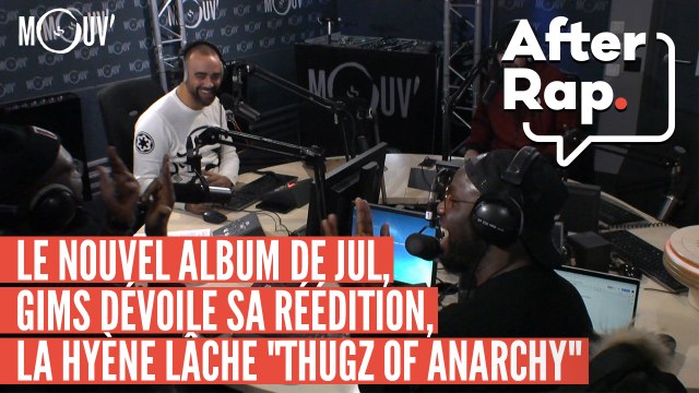 AFTER RAP : L'album de JuL, la réédition de Gims, La Hyène revient avec Thugz Of Anarchy