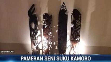 Karya Seni Suku Kamoro Dipamerkan di Jakarta