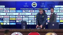 Fenerbahçe - Gençlerbirliği maçının ardından - Ersun Yanal