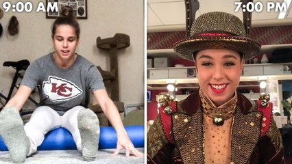 A Rockette's Entire Routine, from Waking Up to Showtime