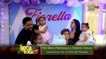 VIDEO | Así celebraron el cumpleaños de la hija de Flor María Palomeque y Roberto Chávez