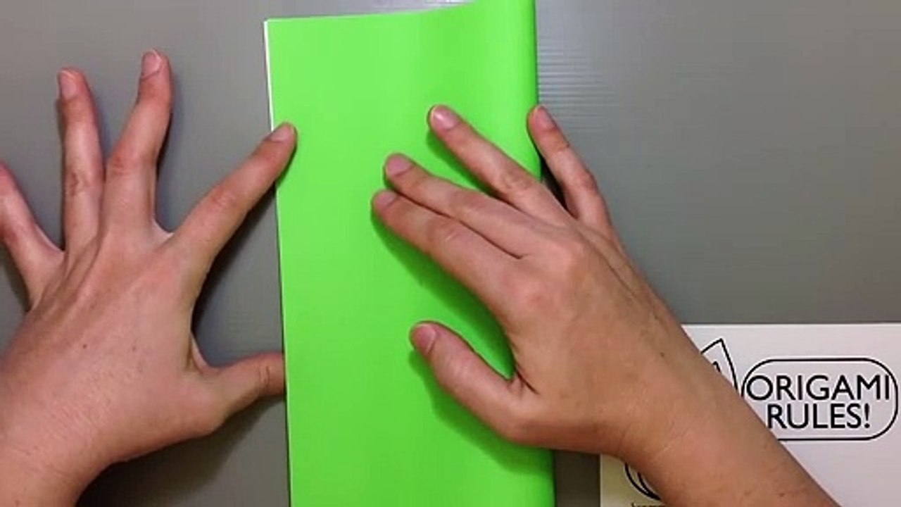 How to Make an Origami Gift Bag without Gusset for Holidays