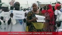 Guinée : des femmes protestent contre les tueries...