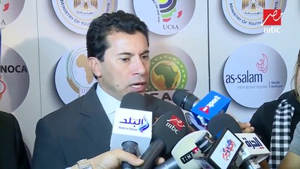 أشرف صبحي: هناك جهد مبذول للإستئناف في المحكمة الدولية بسويسرا على إيقاف اتحاد رفع الأثقال