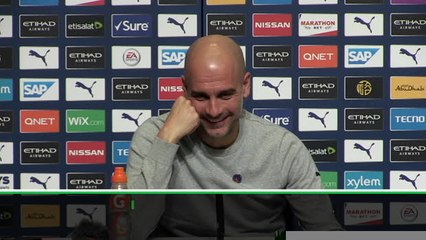 Pep's Man United quip distracts himself