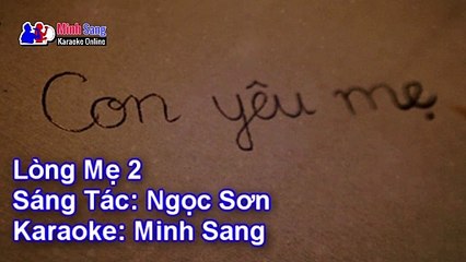 Lòng Mẹ 2 - Karaoke - Tone nam