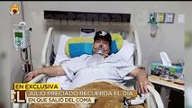 Julio Preciado  recuerda con humor el momento en que despertó del coma. | Ventaneando