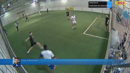 Faute de Emmanuel - TEAM PATIO Vs POMPIERS DE CHAUVIGNY - 10/12/19 20:00 - LIGUE 1
