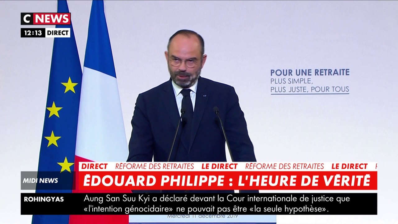 Ce qu'il faut retenir des annonces d'Edouard Philippe sur le système universel de retraite